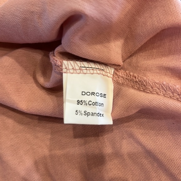 Pink Relaxed Pleated Blouse - Picture 7 of 7